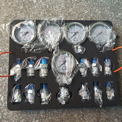 Excavator Pressure Gauge Kit  Pressure test Tool Diagnostic Tool